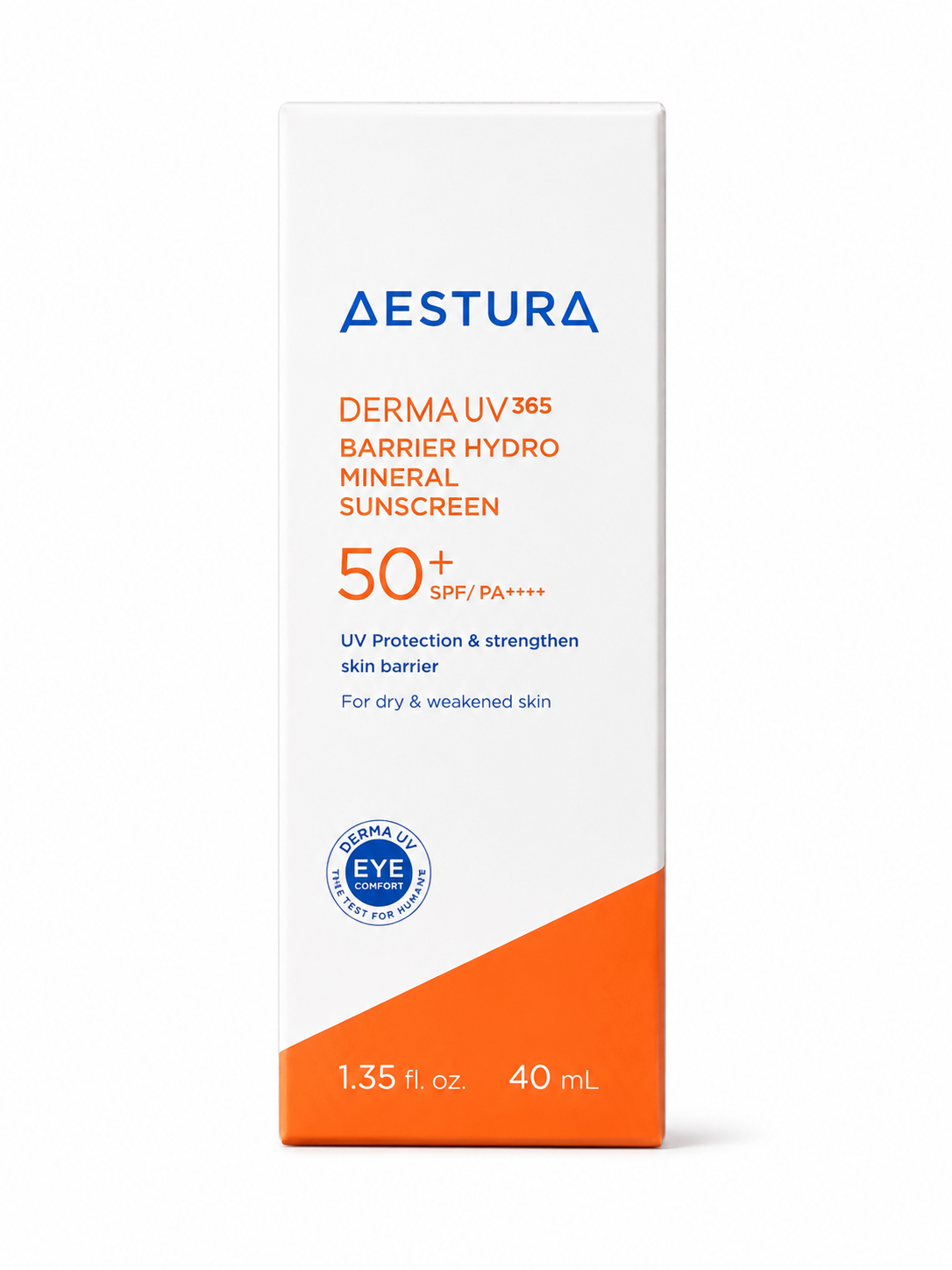 AESTURA Derma UV365 Barrier Hydro Mineral Sunscreen SPF50+ PA++++ 40 ml