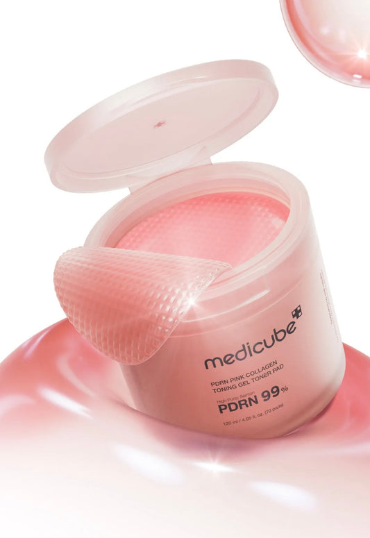 Medicube PDRN Pink Collagen Toning Gel Toner Pad