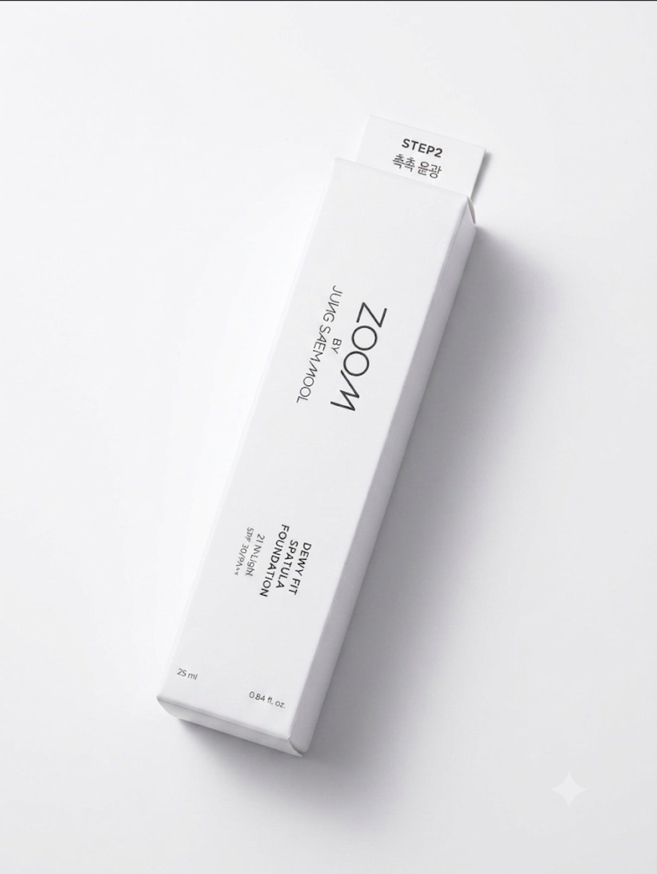 ZOOM by JUNG SAEM MOOL Dew-Fit Spatula Foundation SPF30 PA++ 21N Light 25 ml