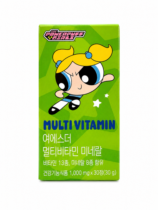 Yeoster Multi Vitamin Mineral Powerpuff Girls Edition 30 Tablet
