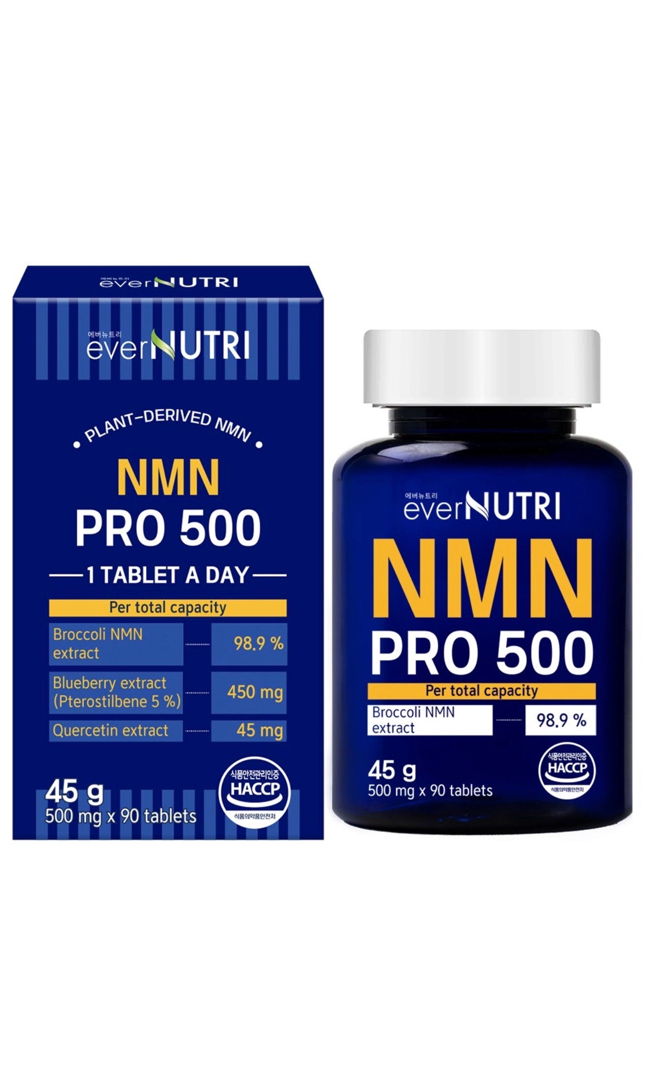 EverNutri NMN Pro 500 Takviye Edici Gıda (90 Tablet)