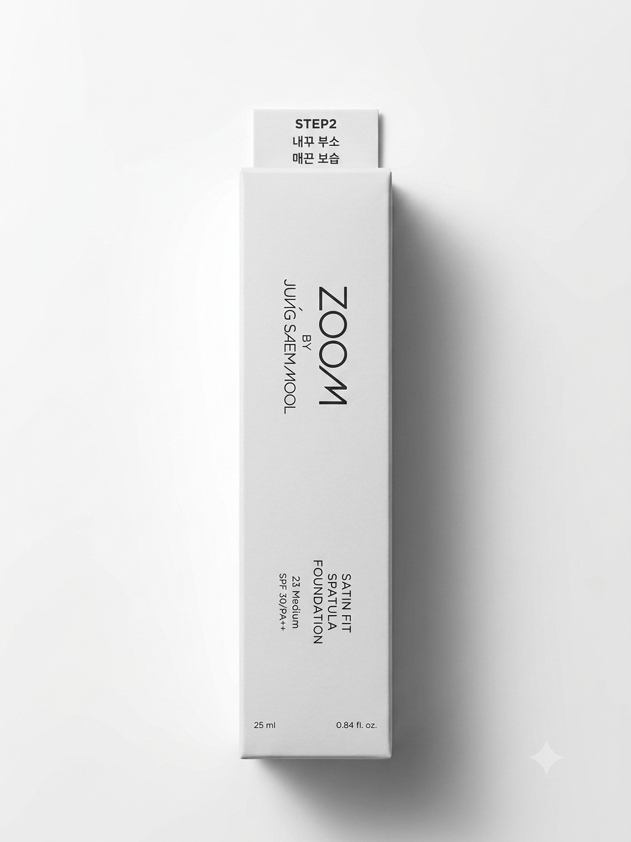 ZOOM by JUNG SAEM MOOL Satin Fit Foundation SPF30 PA++ 23 Medium 25 ml