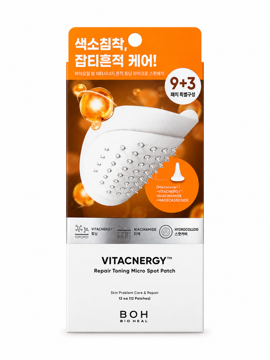 BOH Bio Heal Vitacnergy Repair Toning Micro Spot Patch 12 Adet