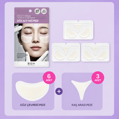 BOH PROBIODERM Collagen PDRN Eye Bag Microneedle Patch 6800 Shot 2+1 Set