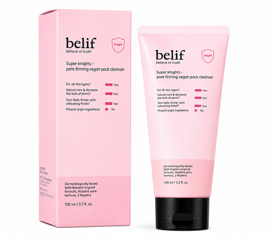 Belif Super Knights Pore Firming Vegan Pack Cleanser
