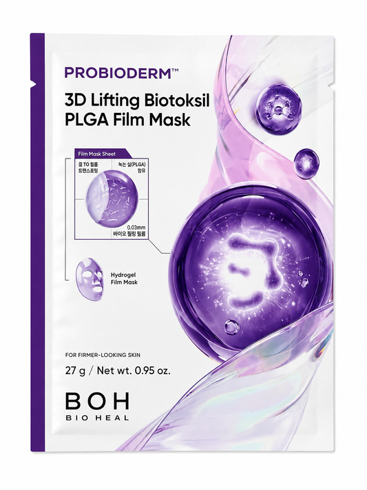 BOH Bio Heal Probioderm 3D Lifting Biotoksil PLGA Film Maske