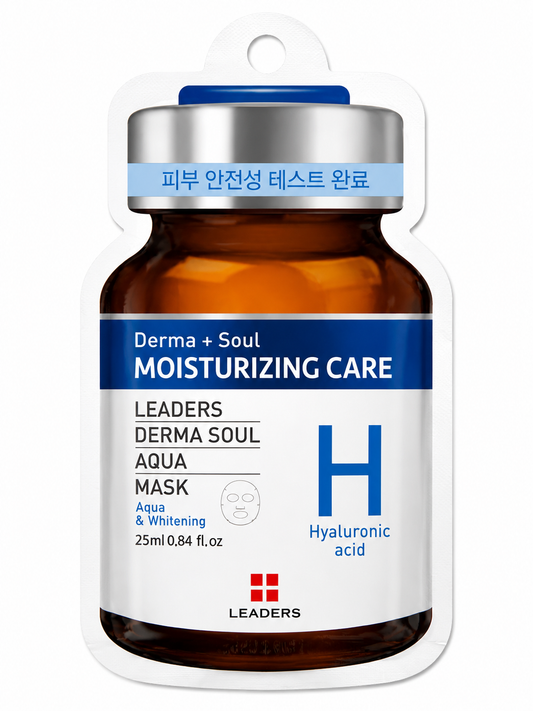 LEADERS Derma Soul Aqua Mask H Hyaluronic Acid