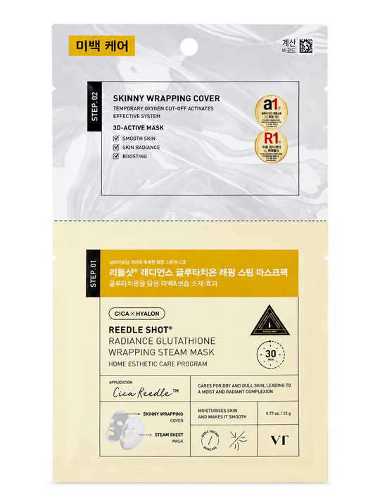 VT Reedle Shot Radiance Glutathione Wrapping Steam Mask